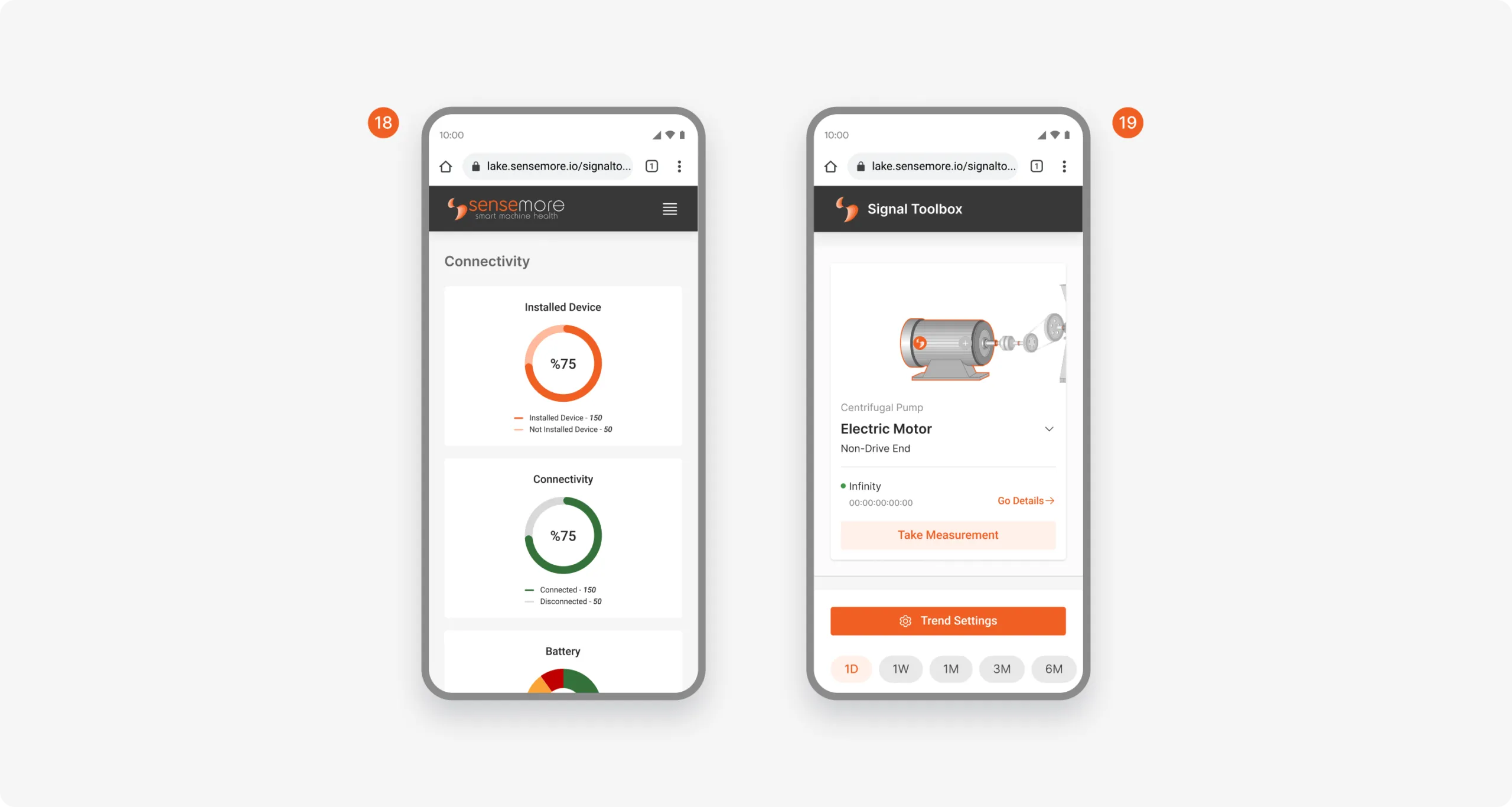 Seiten Connectivity und Signal Toolbox